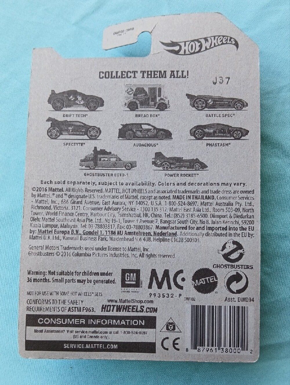 Hot Wheels Set Of 8 Ghostbusters Die-Cast Car Set NEW - Picture 11 of 12